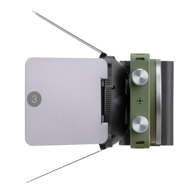 Zhiyun Mini 4-Leaf Barn Doors with magnetic attachment for precise light shaping and control.
