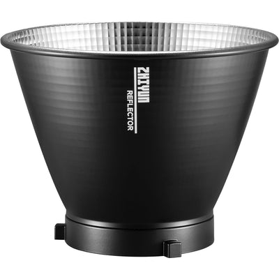 Zhiyun Molus B100 100 W bi-color COB LED monolight — compact black fixture with integrated reflector and Bowens-mount front.