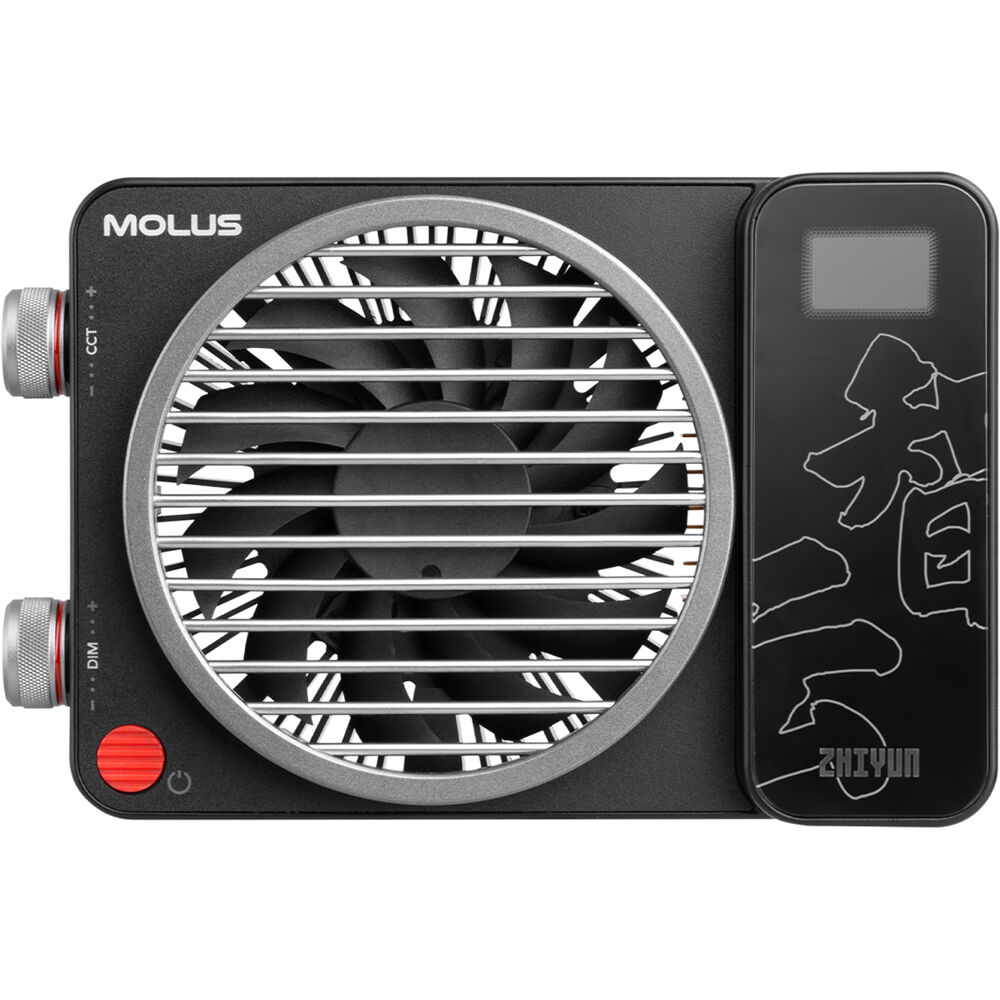 Zhiyun Molus X100 COB Pocket Light Pro Kit – compact COB LED light with adjustable brightness, colour temperature, and versatile mounting options.