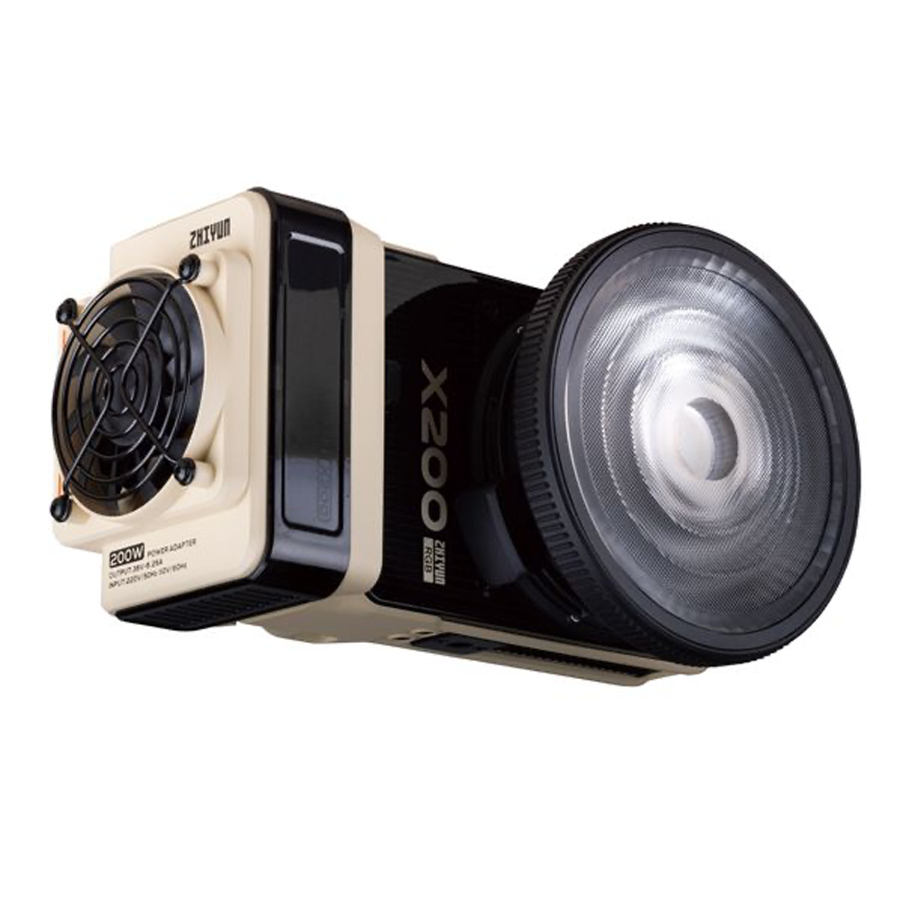 SUNID DM-R200 レーザーライト　２台セット Zhiyun Molus X200 | High-Power 200W Full-Colour LED Light