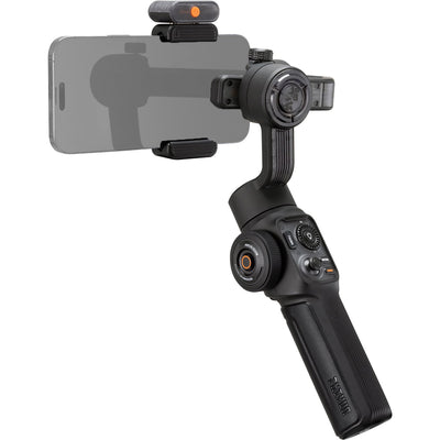 Smooth, stable smartphone footage with the Zhiyun Smooth 5S AI Gimbal, featuring AI tracking and gesture control.