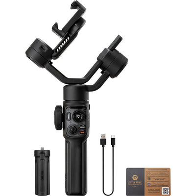Smooth, stable smartphone footage with the Zhiyun Smooth 5S AI Gimbal, featuring AI tracking and gesture control.