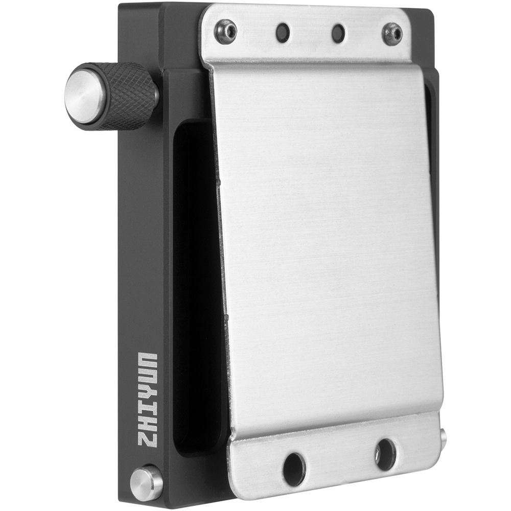 TransMount Quick Release Baseplate for gimbals with metal latch for TransMount belts and bags.