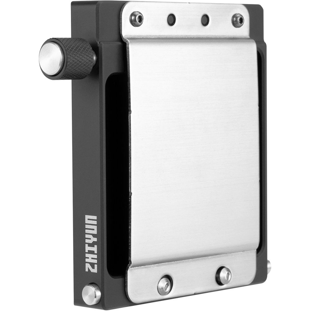 TransMount Quick Release Baseplate for gimbals with metal latch for TransMount belts and bags.