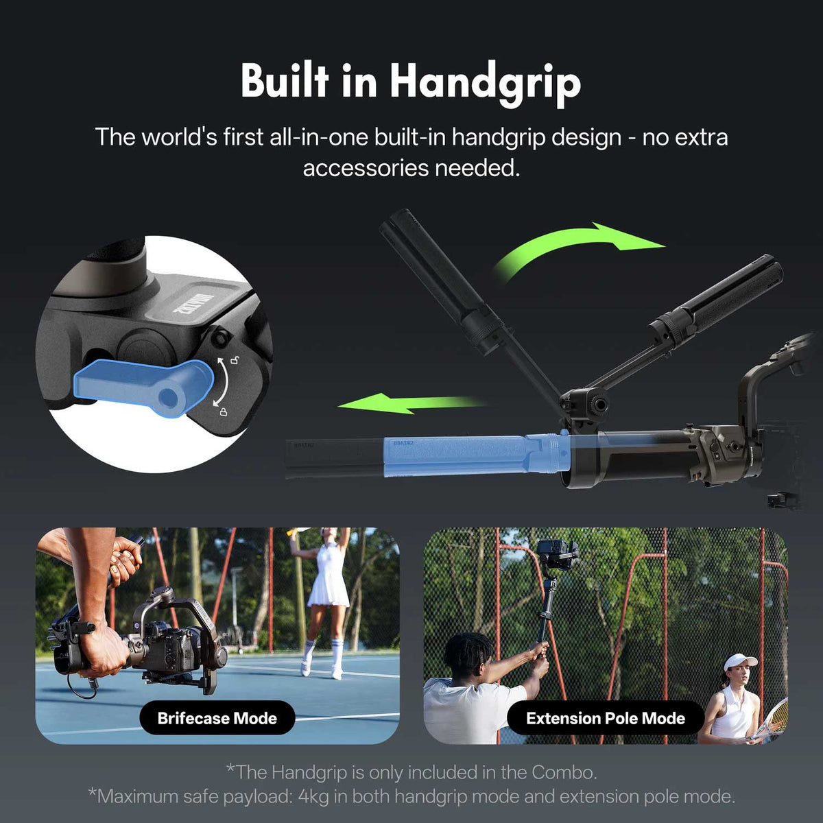 Zhiyun Weebill 5 gimbal stabiliser for full-frame cameras