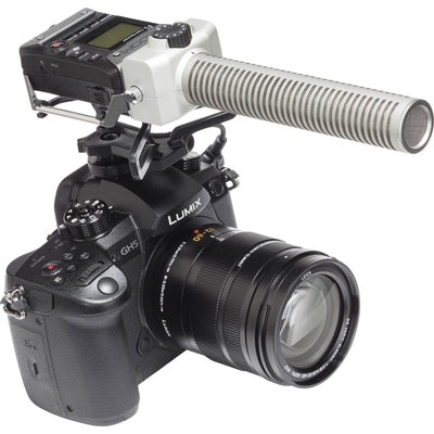 Zoom F1 Field Recorder with Shotgun Microphone. Compact audio recorder for filmmakers
