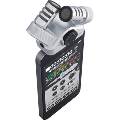 Zoom iQ6 Stereo X/Y Microphone for iOS with Lightning connector.