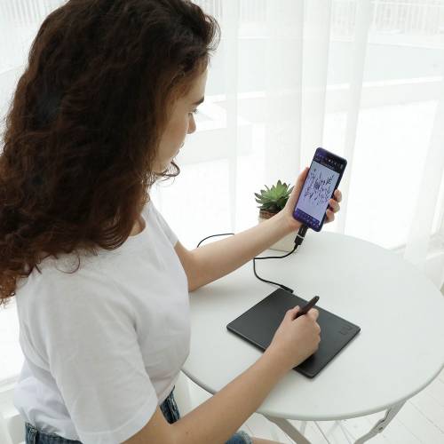 Huion Hs64 Graphic Tablet Best Budget Drawing Tablets