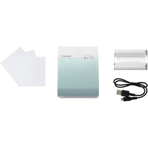 Canon Selphy Square QX10 Compact Photo Printer (Green)
