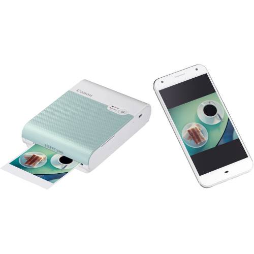 Canon Selphy Square QX10 Compact Photo Printer (Green)