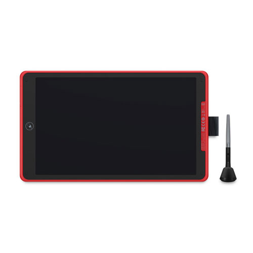 huion inspiroy ink h320m graphics pen drawing tablet coral red