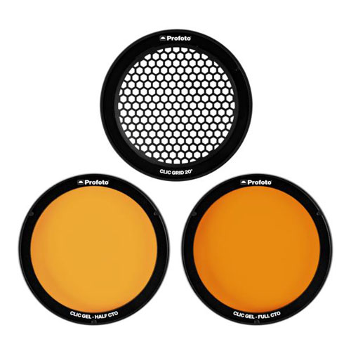 Profoto Clic Grid And Gel Kit Accessories For Profoto Clic Grid And Gel Kit Accessories For
