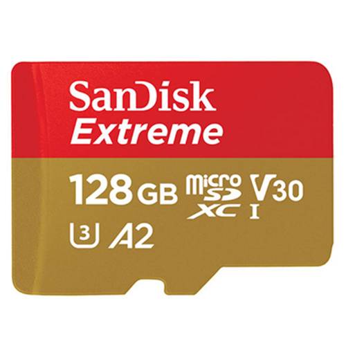 Sandisk Extreme 128GB UHS-I MicroSD Memory Card (160MB/s)