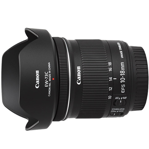 Canon 10-18mm Lens Canon EF-S 10-18mm F/4.5-5.6 IS STM Lens