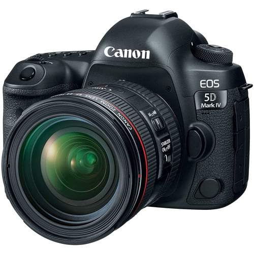 Canon EOS 5D Mark IV DSLR Camera Kit with 24-70mm f/4 L IS Lens Canon EOS 5D Mark IV DSLR Camera Kit with 24-70mm f/4 L IS Lens