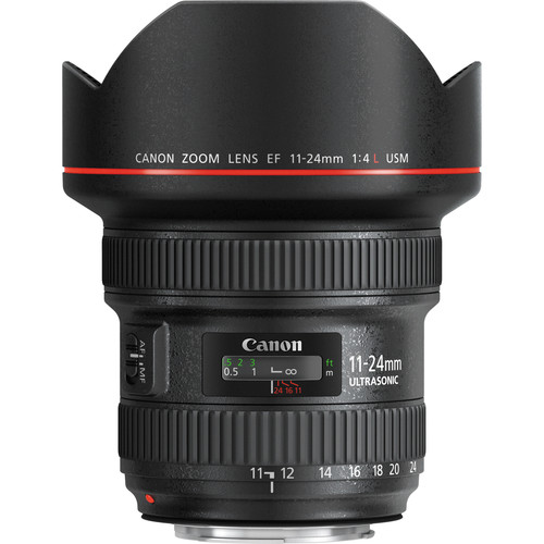 Canon EF 11-24mm f/4 L Wide-Angle Zoom Lens