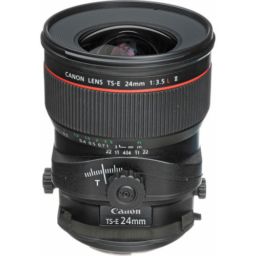 Canon TS-E 24mm f/3.5 L II Tilt-Shift Lens (Special Order Only)