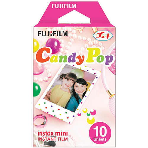 Fujifilm Instax Mini Instant Film Candy Pop (10 Pack)
