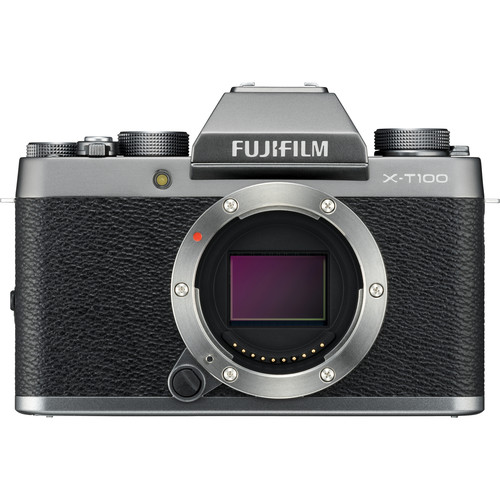 Fujifilm X-T100 Mirrorless Digital Camera Body (Dark Silver) Fujifilm X-T100 Mirrorless Digital Camera Body (Dark Silver)