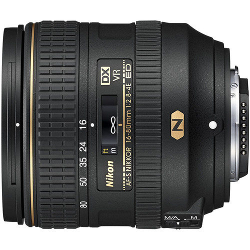 Nikon 16-80mm f/2.8-4E AF-S ED DX VR Lens Nikon 16-80mm f/2.8-4E AF-S ED DX VR Lens