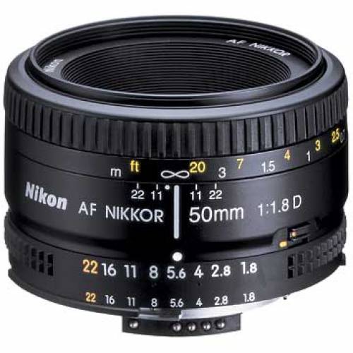Nikon 50mm f/1.8D AF lens