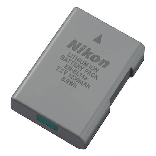 Nikon EN-EL14a Rechargeable Lithium-Ion Camera Battery Nikon EN-EL14a Rechargeable Lithium-Ion Camera Battery