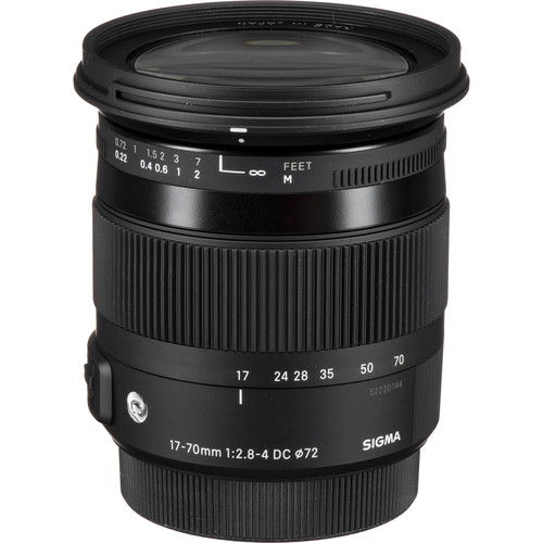 Sigma 17-70mm f/2.8-4 DC Macro OS HSM Lens for Nikon DX