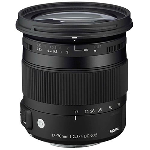 Sigma 17-70mm f/2.8-4 DC Macro OS HSM Lens for Nikon DX