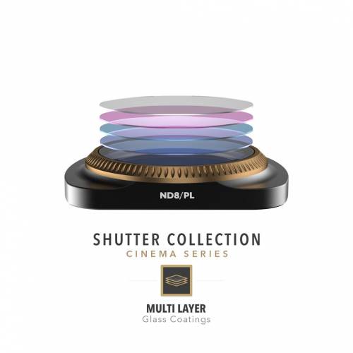 PolarPro Shutter Collection Cinema Series Filters for Osmo Pocket PolarPro Shutter Collection Cinema Series Filters for Osmo Pocket