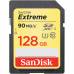 Sandisk 128 GB Extreme SDXC Card 90 MB/s V30 UHS-I U3 Sandisk 128 GB Extreme SDXC Card 90 MB/s V30 UHS-I U3