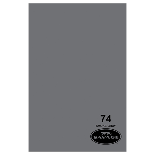 Savage 2.72x11m Seamless Paper Backdrop (Smoke Grey)