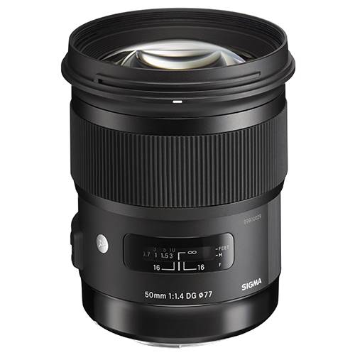 Sigma 50mm f/1.4 DG HSM - Art Series Lens for Nikon