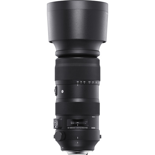 Sigma 60-600mm f/4.5-6.3 DG OS HSM Sports Lens for Nikon F Sigma 60-600mm f/4.5-6.3 DG OS HSM Sports Lens for Nikon F