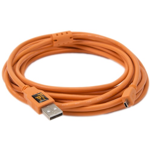 Tether Tools TetherPro USB 2.0 A Male-Mini-B 8-Pin Cable