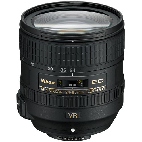 Nikon 24-85mm f/3.5-4.5G ED VR Lens