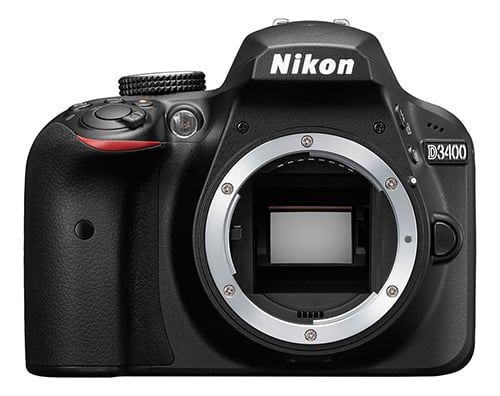 Nikon D3400 DSLR Camera (Body Only, Black)