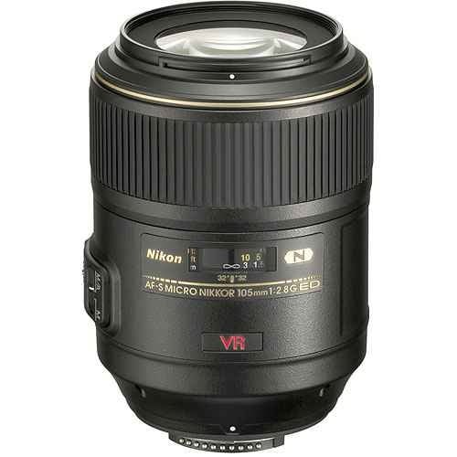 Nikon 105mm f/2.8G AF-S VR II  Micro Nikkor Lens