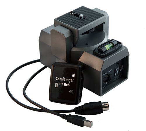 CamRanger MP-360 Motorized Tripod Head and PT Hub Kit