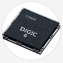 Canon Digic 6 Processor used in the 7D mkII