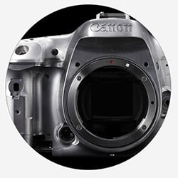 Canon 7D mkII aluminium alloy body construction